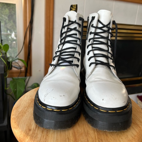 Jadon Boot Smooth Leather Platforms - Picture 8 of 11